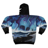 Midnight - AOP Unisex Zip Hoodie