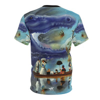 All in the same boat - Unisex AOP Cut & Sew Tee