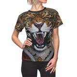 Predatory lending - Women's AOP Cut & Sew Tee