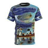 All in the same boat - Unisex AOP Cut & Sew Tee