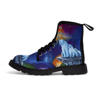Alone - Women's Canvas Boots