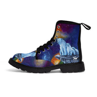 Alone - Women's Canvas Boots