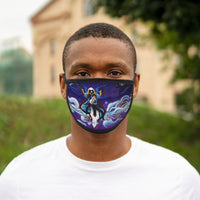 Mother  -Mixed-Fabric Face Mask