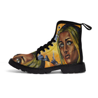 Dark they were with golden Eye - Women's Canvas Boots