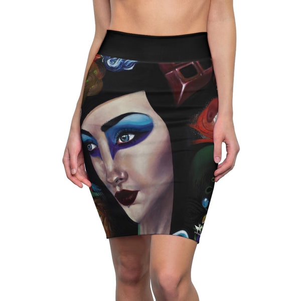 Calypso - Women's Pencil Skirt