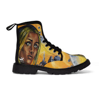 Dark they were with golden Eye - Women's Canvas Boots