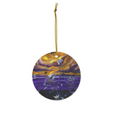 Dimensions Within  Round Ceramic Ornaments