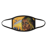 Dark they were with golden Eye -Mixed-Fabric Face Mask
