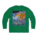 Buddha  - Men's Long Sleeve Moisture Absorbing Tee