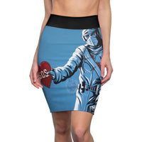 COVID-19 - Women's Pencil Skirt
