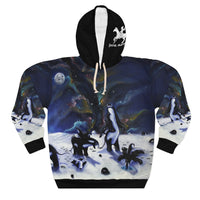 Family - AOP Unisex Pullover Hoodie