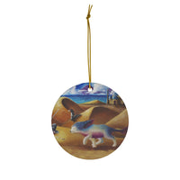 Sumeria  Round Ceramic Ornaments