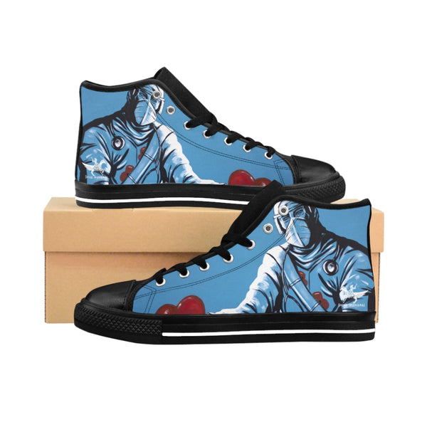 COVID-19 - Men's High-top Sneakers
