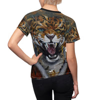Predatory lending - Women's AOP Cut & Sew Tee
