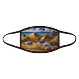 Sumeria  -Mixed-Fabric Face Mask