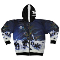 Family - AOP Unisex Zip Hoodie