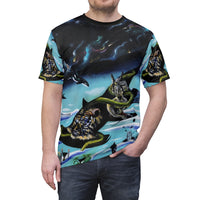 Enigmatic Portals - Unisex AOP Cut & Sew Tee