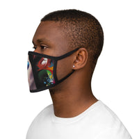 Calypso  -Mixed-Fabric Face Mask