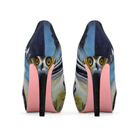 nature VS Man - Women's Platform Heels