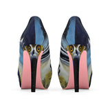 nature VS Man - Women's Platform Heels