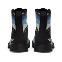 nature VS Man - Women's Canvas Boots