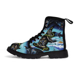 Enigmatic Portals - Women's Canvas Boots
