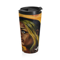 Dark they were with golden eye - Stainless Steel Travel Mug