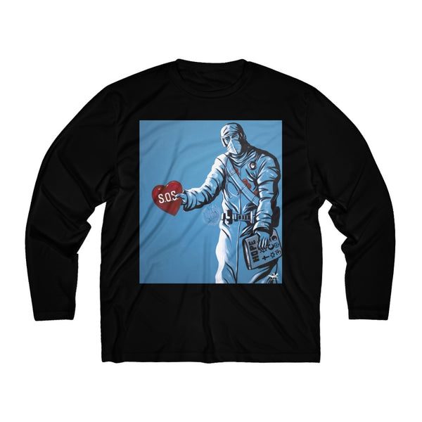 COVID-19 - Men's Long Sleeve Moisture Absorbing Tee