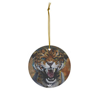 Predatory Lending  Round Ceramic Ornaments