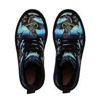 Enigmatic Portals - Women's Canvas Boots