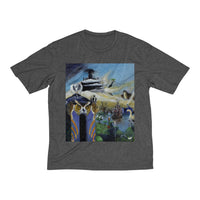 nature VS Man  -Men's Heather Dri-Fit Tee