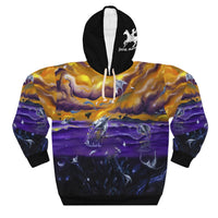 Dimensions Within - AOP Unisex Pullover Hoodie
