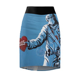 COVID-19 - Women's Pencil Skirt