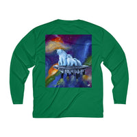 Alone - Men's Long Sleeve Moisture Absorbing Tee