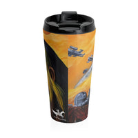 Dark they were with golden eye - Stainless Steel Travel Mug