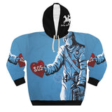 COVID-19 - AOP Unisex Pullover Hoodie