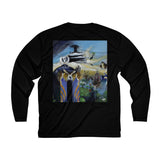 nature VS Man  - Men's Long Sleeve Moisture Absorbing Tee