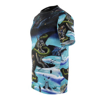 Enigmatic Portals - Unisex AOP Cut & Sew Tee