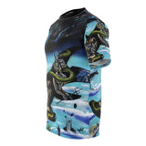 Enigmatic Portals - Unisex AOP Cut & Sew Tee