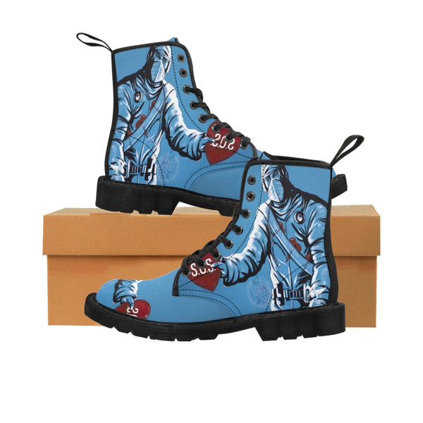 COVID-19 - Men's Canvas Boots